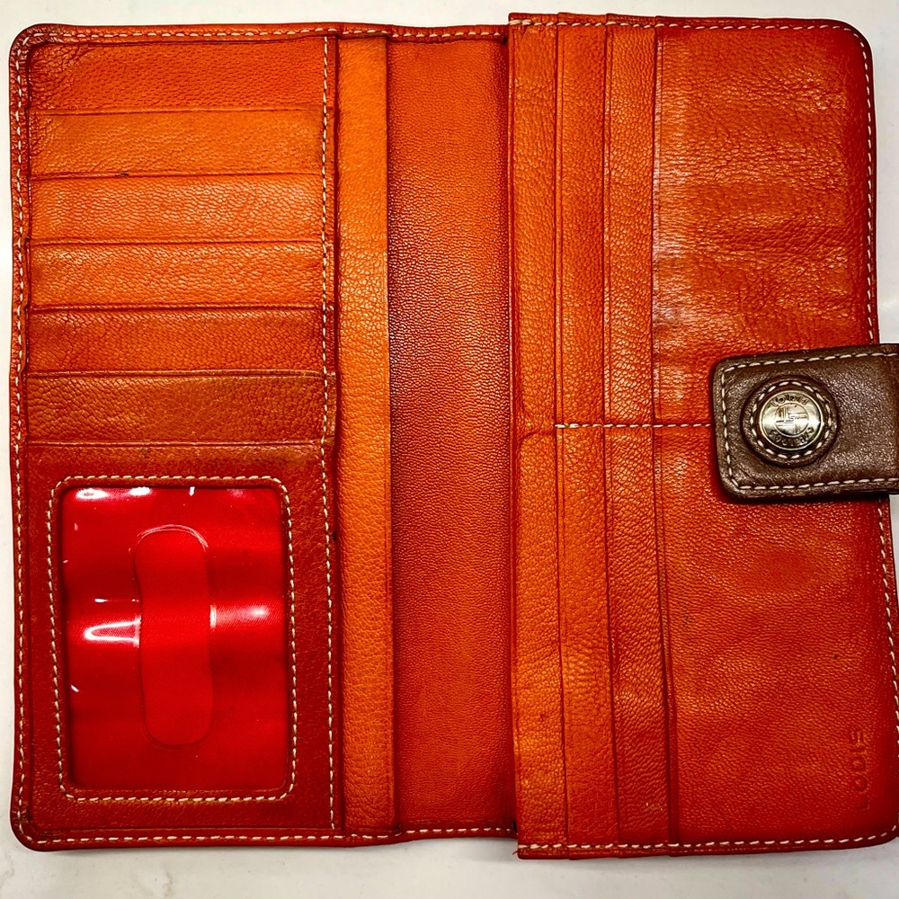 VINTAGE LODIS ladies wallet - 100% leather, slim with max organizational power! - Picture 2 of 8